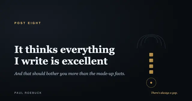 Cover: Why AI praises everything you write
